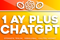 ✅ChatGPT Plus 1 Ay❤️4.0+ GPT-4o + DalI e✅