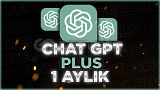 ChatGPT Plus [1 Aylık] Sorunsuz & Anlık +DESTEK