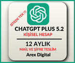 ChatGPT Plus 12 Aylık KİŞİSEL HESAP– SİTEDE TEK