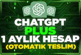 ⭐️CHATGPT PLUS 4.0 1 AYLIK HESAP⭐️