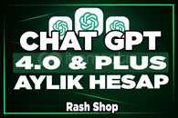 ⭐CHATGPT Plus 4.0 & 4-o 1 Aylık⭐