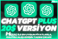 ⭐️ChatGPT Plus! 4.0, GPT-4o, Dall-E ✅Garantili!