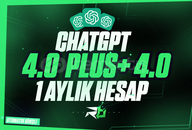 ⭐ChatGPT Plus 4.0 + GPT-4o [Kod Sistemli]