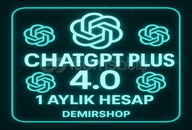 ✅ChatGPT Plus 4.0 Hesabı - Anında Teslim |1 Ay✅