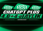 ✅ChatGPT Plus 4.0 Hesabı - Anında Teslim |1 Ay✅