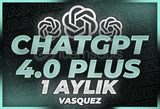 ⭐ ChatGPT Plus 4.0 ve GPT-4o 1 Aylık