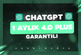 ChatGPT Plus 4.0 ve GPT-4o 1 Aylık