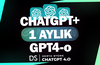 ChatGPT Plus 4o & 4.0 | 1 Aylık + Garanti