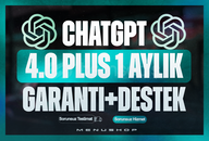 ⭐️ChatGPT Plus 4o & 4.0 | Sorunsuz⭐️