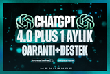 ⭐️ChatGPT Plus 4o & 4.0 | Sorunsuz⭐️