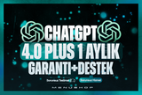 ⭐️ChatGPT Plus 4o & 4.0 | Sorunsuz⭐️