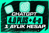 ⭐ChatGPT Plus + 4.o & Garantili Hesap ⭐ ⭐