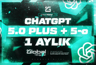ChatGPT Plus | 5.0 + 5-o | 1 Aylık Hesap