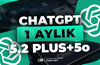 ⭐️ChatGPT Plus 5o & 5.2 1 Aylık⭐