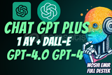 ⭐️CHATGPT PLUS +GPT 4.o+DALL-E VIP⭐️