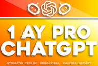 ✅ChatGPT Pro 1 Ay❤️4.0+ GPT-4o + DalI e✅