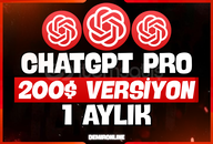 ⚡CHATGPT PRO 200 $ VERSİYON+GPT 5.2 YENİ SÜRÜM⚡
