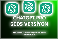 ⭐️ChatGPT Pro 4.0 + GPT-4o + Sora - 1 AYLIK