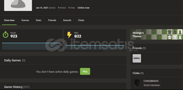 CHESS COM 13 OCAK 2021 KURULUM HESAP 923 ELO