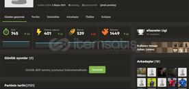 CHESSCOM 2021 KURULUM 2.1K OYUNLU HESAP