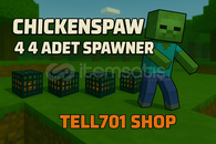 Chicken SMP Sunucusunda 44X zombi Spawner
