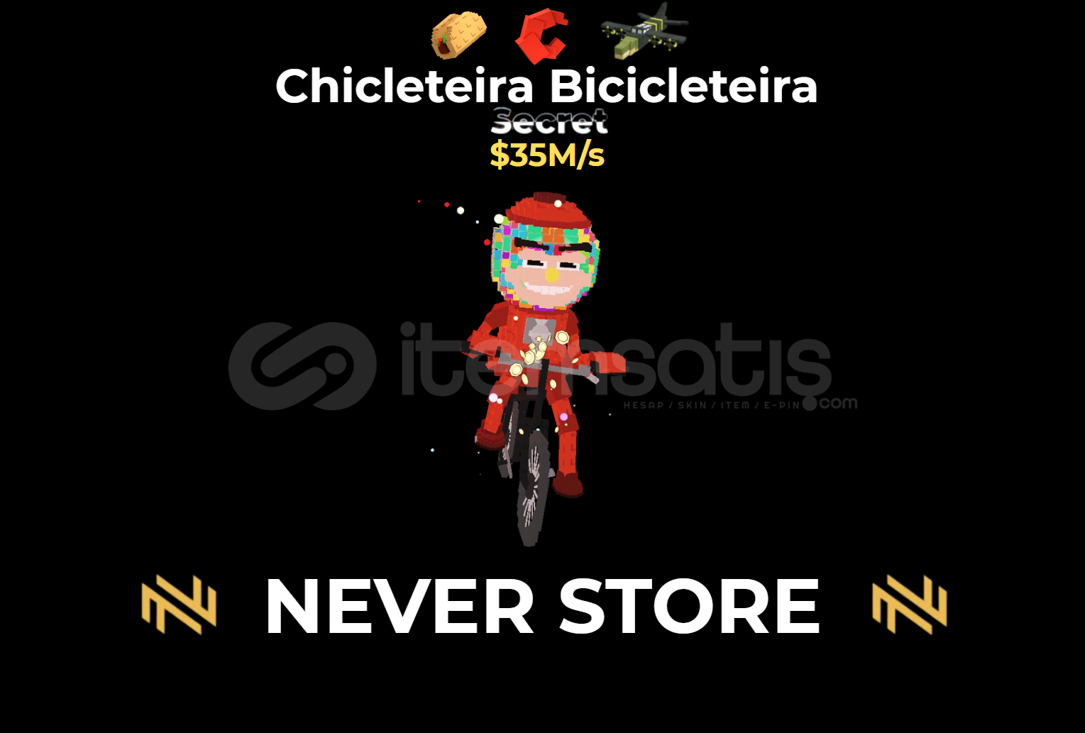 Chicleteira Bicicleteira - STEAL A BRAINROT Chicleteira Bicicleteira - STEAL A BRAINROT