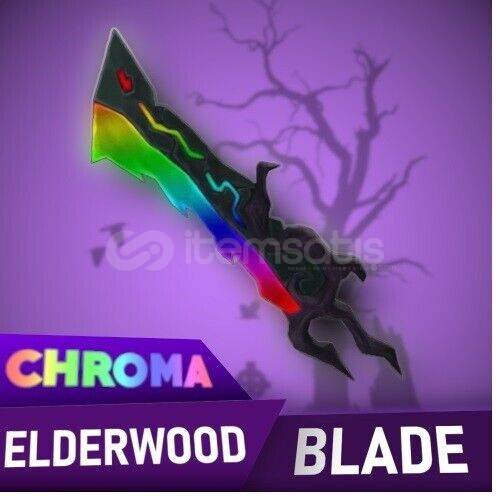 Лезвие элдервуда мм2 хрома валюта. Элдервуд блейд мм2 хрома. Chroma Elderwood Blade в мм2. Лезвие Elderwood мм2. Нож Элдервуда.