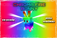MM2✅CHROMA FİRE BUNNY [En ucuzu+Hızlı Teslimat+]
