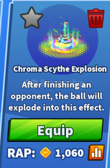 Chroma Scythe Explosion (BLADE BALL)