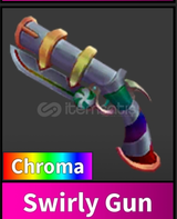 CHROMA SWIRLY GUN EN UCUZU !! MM2