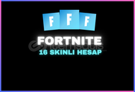 [LIONEL MESSI] 16 SKINLI FORTNITE HESABI