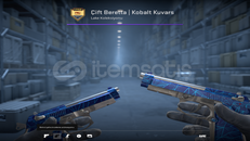 Çift Beretta | Kobalt Kuvars 
