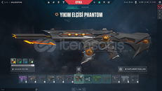 ÇİFT VANDAL BIÇAK PHANTOM OPLİ DOLU HESAP