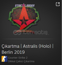 Çıkartma | Astralis (Holo) | Berlin 2019