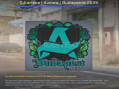 ⚡Çıkartma | Aurora | Budapeşte 2025⚡ ⚡Çıkartma | Aurora | Budapeşte 2025⚡