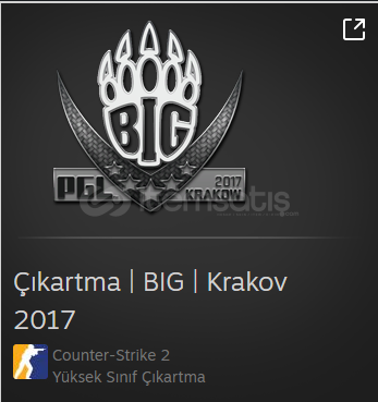 Çıkartma | BIG | Krakov 2017 Çıkartma | BIG | Krakov 2017