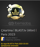 Çıkartma | BLAST.tv (Altın) | Paris 2023