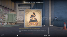 2 X |Çıkartma | BLAST.tv | Austin 2025