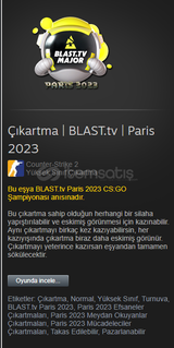 Çıkartma | BLAST.tv | Paris 2023