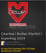 Çıkartma | Brollan (Parıltılı) | Kopenhag 2024