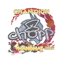 ✨Çıkartma | chopper (Holo, Şampiyon) ✨