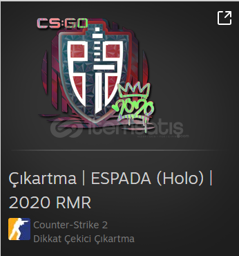 Çıkartma | ESPADA (Holo) | 2020 RMR Çıkartma | ESPADA (Holo) | 2020 RMR