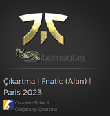 Çıkartma | Fnatic (Altın) | Paris 2023