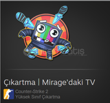 Çıkartma | Mirage'daki TV