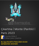 Çıkartma | Monte (Parıltılı) | Paris 2023