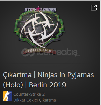 Çıkartma | Ninjas in Pyjamas (Holo) | Çıkartma | Ninjas in Pyjamas (Holo) |