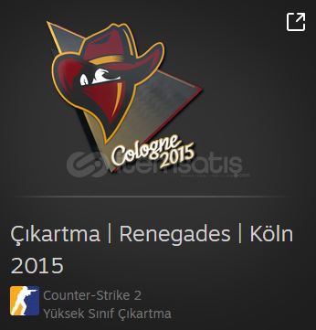 Çıkartma | Renegades | Köln 2015 Çıkartma | Renegades | Köln 2015