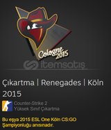 Çıkartma | Renegades | Köln 2015