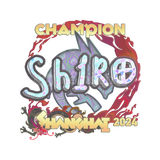 Çıkartma | sh1ro (Holo, Şampiyon)Şanghay 2024