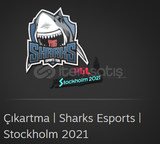 Çıkartma | Sharks Esports | Stockholm 2021